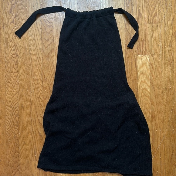 Bamba Swim Bounty Dress Black Halter - Picture 1 of 4